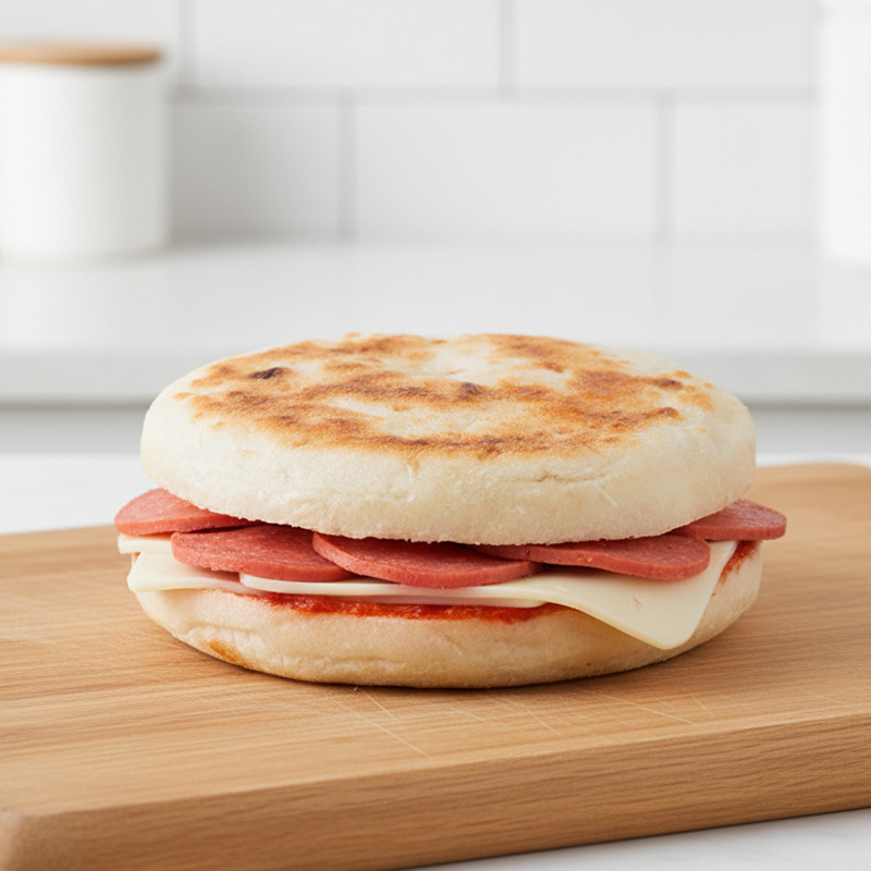 Sucuklu Bazlama Tost (Dana)